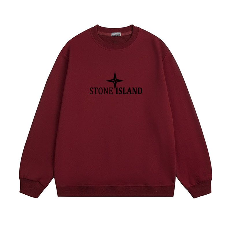 Felpa Stone Island con logo stampato