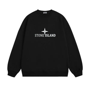 Felpa Stone Island con logo stampato