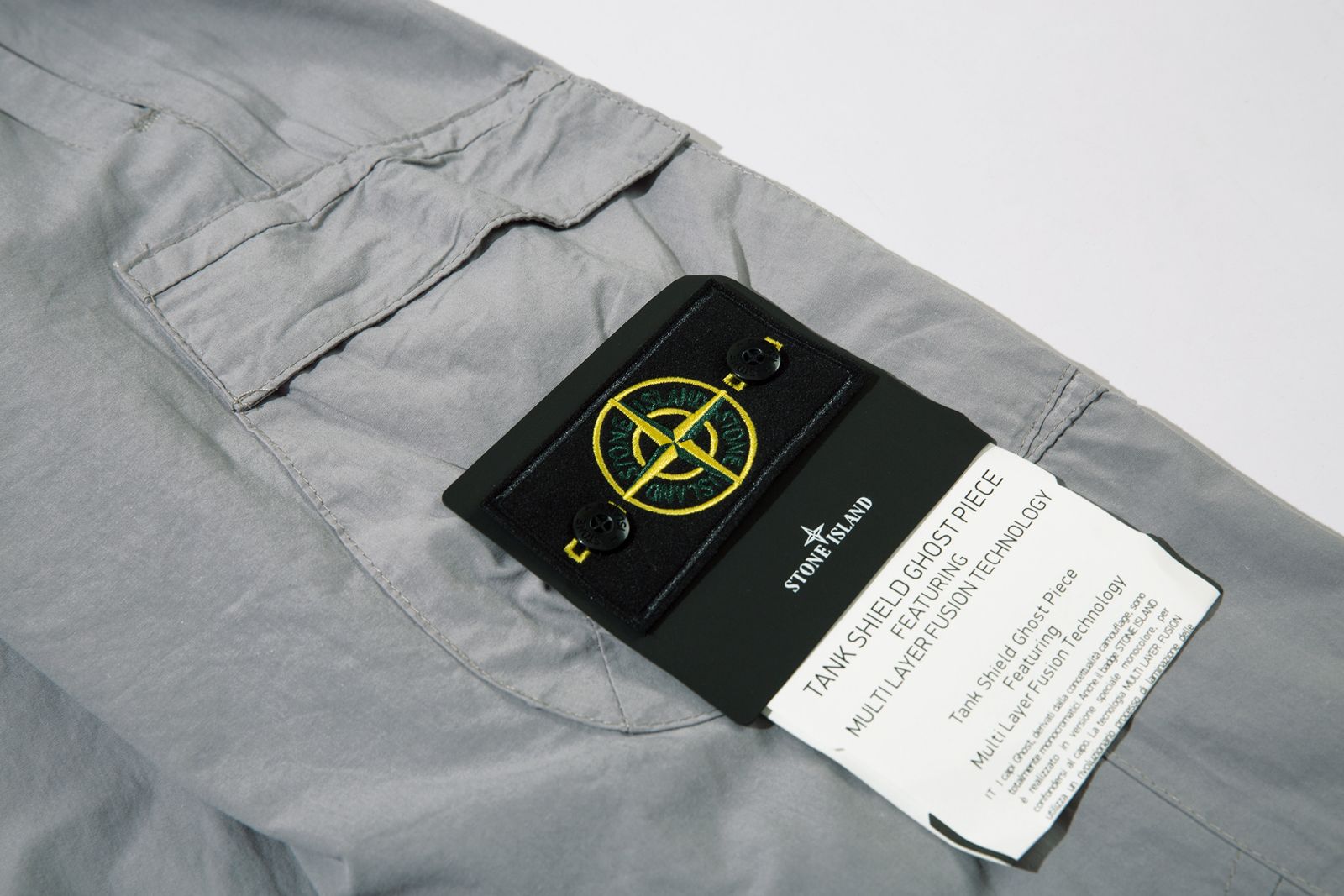 Stone Island Pantaloni cargo in cotone